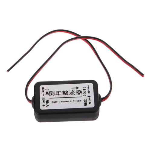 Zerodeko Auto Rückfahrkamera Stromfilter Backup Gleichrichter Backup Armaturenbrett Auto Rückfahrkamera Stromrelais Kondensator Auto Kamera Filter Modifikation Auto Kamera Filter von Zerodeko