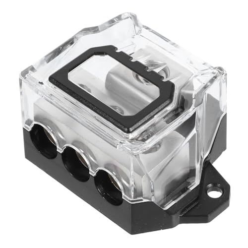 Zerodeko Car-Audio-Splitter Auto Block Verstärkersicherungshalter Verstärker Sicherungshalter Vernickelung mit Zinklegierung Zerodeko Car-Audio-Splitter Auto Block Verstärkersicherungshalter Verstärker Sicherungshalter Vernickelung mit Zinklegierung von Zerodeko