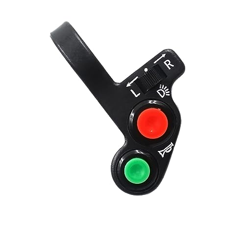 Zerodeko Elektrische Fahrzeug Schalter Motorrad Blinker Licht Motorrad Signal Lichter Roller Horn Die Schalter Motorrad Flameout Auto Scheinwerfer Zerodeko Elektrische Fahrzeug Schalter Motorrad Blinker Licht Motorrad Signal Lichter Roller Horn Die Schalter Motorrad Flameout Auto Scheinwerfer von Zerodeko