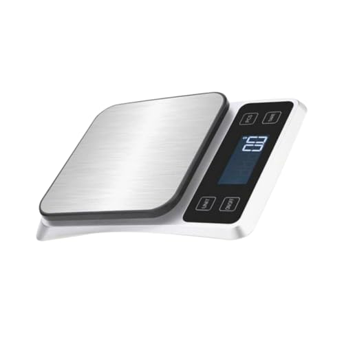 Zerodeko Elektronische mit hoher Präzision Gewicht Messung Hersteller elektrische Automatik digital Essen elektrische Küchenwaage Waage für die Küche Waage Küche Edelstahl flach Zerodeko Elektronische mit hoher Präzision Gewicht Messung Hersteller elektrische Automatik digital Essen elektrische Küchenwaage Waage für die Küche Waage Küche Edelstahl flach von Zerodeko