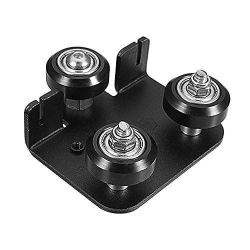 Zerodeko Extruder Stützplatte Extruder Montageplatte 3D Druckerzubehör Metall Rückwand Montageplatte 3D Druckerteile Schwarz von Zerodeko