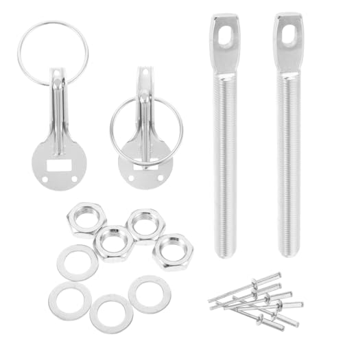Zerodeko Haubenschloss Haubenöffnungsriegel Eimerhaken Zur Wandmontage Sperren Kit Für Motorhaubenverriegelungen Aus Edelstahl Haubenverriegelungssatz Silver Aluminiumlegierung Zerodeko Haubenschloss Haubenöffnungsriegel Eimerhaken Zur Wandmontage Sperren Kit Für Motorhaubenverriegelungen Aus Edelstahl Haubenverriegelungssatz Silver Aluminiumlegierung von Zerodeko