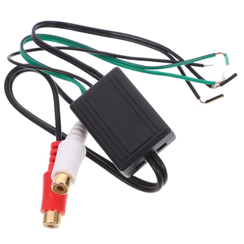Zerodeko Hornkabeladapter Lautsprecherkonverter Lautsprecherkabel Subwoofer hoch Lautsprecherdraht Autoradio Car-Audio-Line-Ausgangskonverter Ausgangswandler Leitungskonverter Abs Schwarz Zerodeko Hornkabeladapter Lautsprecherkonverter Lautsprecherkabel Subwoofer hoch Lautsprecherdraht Autoradio Car-Audio-Line-Ausgangskonverter Ausgangswandler Leitungskonverter Abs Schwarz von Zerodeko