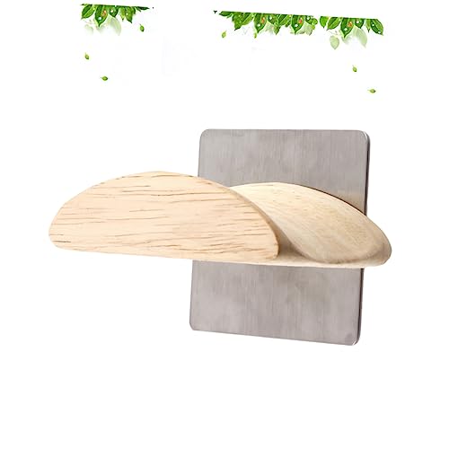 Zerodeko Kopfhörerständer Kopfhörer zur Wandmontage wandständer für kopfhörer wandmontierter kopfhörerhalter Headset-Aufhänger aus Holz Headset-Aufbewahrungsregal Headset-Halter Hölzern von Zerodeko