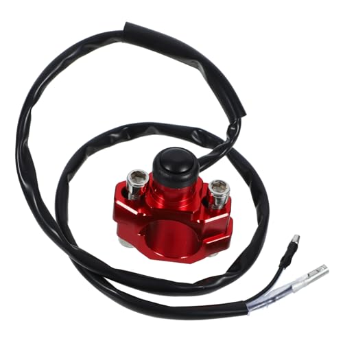 Zerodeko Motorrad Modifikationsschalter Zündspule Für Motor Motorrad Zündspulenschalter Ersatz Auto Zündspule Lenkerschalter Zündspule Für Go Kart Rote Aluminiumlegierung Zerodeko Motorrad Modifikationsschalter Zündspule Für Motor Motorrad Zündspulenschalter Ersatz Auto Zündspule Lenkerschalter Zündspule Für Go Kart Rote Aluminiumlegierung von Zerodeko