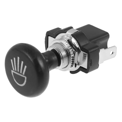 Zerodeko Scheinwerfer Schalter Drücken Lichtschalter Für Golfwagen Push-pull-scheinwerferschalter Scheinwerferschalter Ersetzen Scheinwerferknopfschalter Black Plastik Zerodeko Scheinwerfer Schalter Drücken Lichtschalter Für Golfwagen Push-pull-scheinwerferschalter Scheinwerferschalter Ersetzen Scheinwerferknopfschalter Black Plastik von Zerodeko