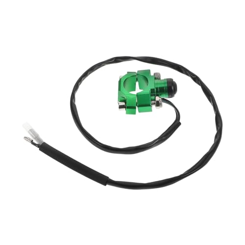 Zerodeko Scooter Startknopf Dirt Startknopf Lenker Motorradzubehör Aus Wasserdicht Zündung Motorradschalterknopf Sicherheitsteile Aluminiumlegierung Grün Zerodeko Scooter Startknopf Dirt Startknopf Lenker Motorradzubehör Aus Wasserdicht Zündung Motorradschalterknopf Sicherheitsteile Aluminiumlegierung Grün von Zerodeko