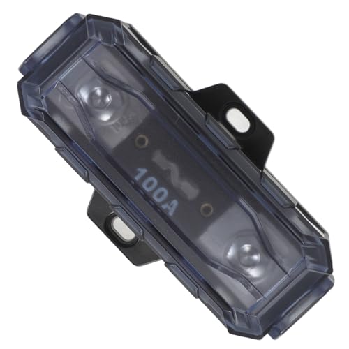 Zerodeko Sicherungshalter Batterieverteilung Bootsklemmen Sicherungsblock Sicherungsorganisator 100A Sicherungstafel Marine Sicherungstafel 100A Anschlussblock Zinklegierung von Zerodeko