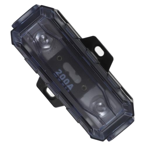 Zerodeko Sicherungshalter Isolierter Sicherungsblock Für Marineboote Batterieklemmenverteilung Sicherungsorganisator 200 A Anschlussblock 200 A Sicherungsfeld Silberne von Zerodeko
