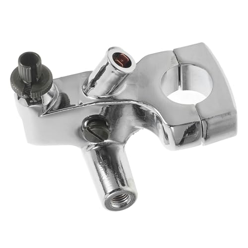 Zerodeko Spiegelsitz Kupplungsgriff Hintere Hebel Rennmotorradzubehör Halterung Bremsenhalter Zubehör Roller Bremshebel Motorradhebel Motorradstange Für Aluminiumlegierung Silber von Zerodeko