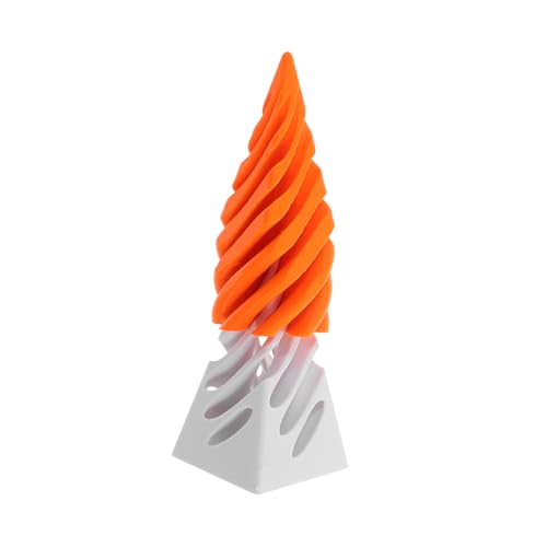 Zerodeko Spiralkegeldekoration fidget Fidget- für den Schreibtisch unmögliche Pyramide Pyramidenspielzeug durch die Pyramide gehen coole Zappelspielzeuge Plastik von Zerodeko