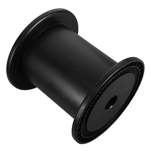 Zerodeko Spule Bobbin Halter Plastik Unterfadenhalter Mini Schüttgut Wickler hölzern Stickerei Professional Kompakt leer Wächter tragbar nähen Stand Draht Schleife Abs Black von Zerodeko