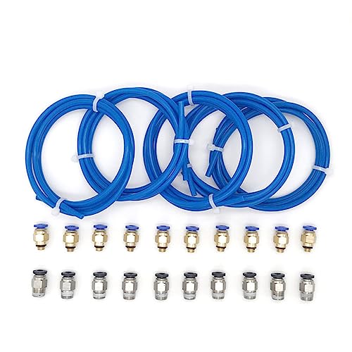 Zerodeko Zubehör für den 3D-Druck Schnelle Verbindung Stecker schnelle Montage PTFE-Schlauch Hot-End-Extrusions-Schnellkupplung 3d drucker teile Blau Zerodeko Zubehör für den 3D-Druck Schnelle Verbindung Stecker schnelle Montage PTFE-Schlauch Hot-End-Extrusions-Schnellkupplung 3d drucker teile Blau von Zerodeko