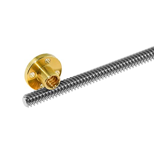 Zerodeko t-förmige Leitspindel fixierbinden fixed maschinenfett step motor führungsschienen steppermotor fixierung fäden Schrittmotor Gewindestange Schrittmotor Leitspindel T8 Leitspindel von Zerodeko