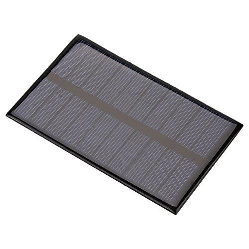 Mini-Solarmodul, 1,2 W, 5 V, hocheffizient, polykristallines Solarpanel, tragbares DIY-Solarmodul, Akku-Ladegerät für Akku, Handy, Spielzeug, Zuhause von Zerodis
