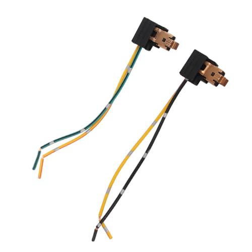 2PCS -Scheinwerferlampenlampen -Lampen Stecker Steckeradapterlinie für H1 Glühbirnen, Langlebiger Auto Scheinwerfer Sockel Adapter für Schwere Lampen, Easy Installation Upgrade Projekt Halogenlampen 2PCS -Scheinwerferlampenlampen -Lampen Stecker Steckeradapterlinie für H1 Glühbirnen, Langlebiger Auto Scheinwerfer Sockel Adapter für Schwere Lampen, Easy Installation Upgrade Projekt Halogenlampen von Zerodis