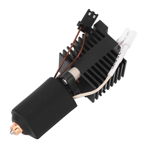 3D-Drucker Hotend Integrated Extruder Hot End für K2 Plus Kit Keramikheizungsblock All Metall Gehärtete Stahldüse, Ersatzheizung, Ender 3 CR-10 3D-Drucker Hotend Integrated Extruder Hot End für K2 Plus Kit Keramikheizungsblock All Metall Gehärtete Stahldüse, Ersatzheizung, Ender 3 CR-10 von Zerodis