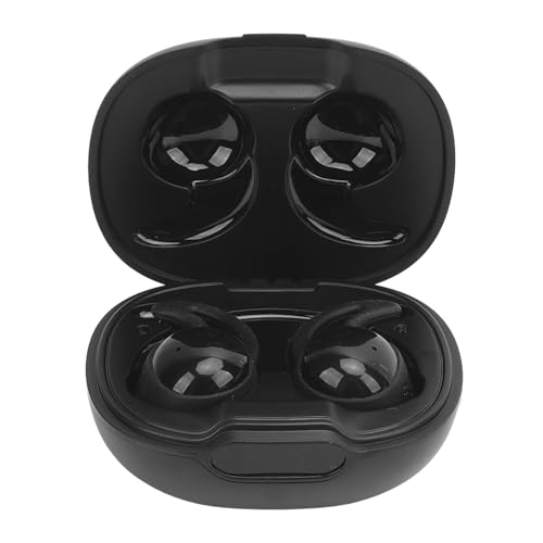 AI -Übersetzung Ohrhörer Bequeme Leichte Langwache 144 Sprachen Echtzeit Übersetzer Ohrhörer für Internationale Einstellung PC+ABS -Kunststoff (Black) von Zerodis