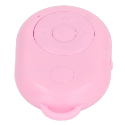BT 4.0 Fernbedienungsläder für Selfie, Stabile Verbindung, Freisprecheingang, Einfache Seite, Wie Videos Leicht, Unterstützt Kurze Video-Apps, Schönheitskameras, 10m Range, (PINK) von Zerodis