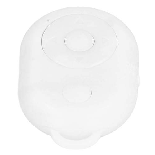 BT 4.0 Fernbedienungsläder für Selfie, Stabile Verbindung, Freisprecheingang, Einfache Seite, Wie Videos Leicht, Unterstützt Kurze Video-Apps, Schönheitskameras, 10m Range, (White) von Zerodis