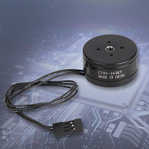 Bürstenloser Motor für , Geräuscharmer RC-Drohnen-Bürstenloser Motor, Bürstenloser Motor, für 808-Kamera-Gimbal-Rc-Drohnen, Bürstenloser Motor ((2204)) von Zerodis