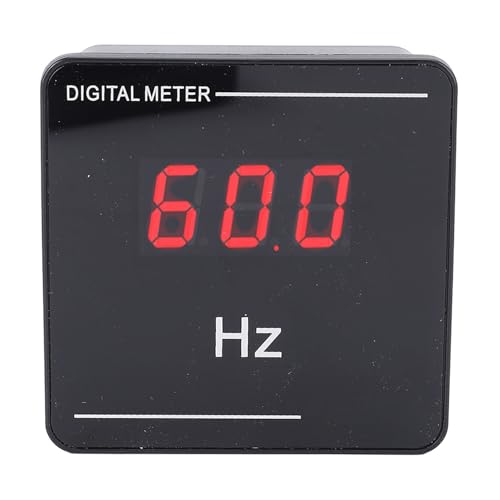 Digitales Cymometer-Wechselstromfrequenzmessgerät, 0,56-Zoll-LED-Anzeige 10-99,9 Hz Gegenprüfer 50-500 V, Messüberwachungsinstrument Elektrisch, Genaue Spannungsanalyse für Industrie Digitales Cymometer-Wechselstromfrequenzmessgerät, 0,56-Zoll-LED-Anzeige 10-99,9 Hz Gegenprüfer 50-500 V, Messüberwachungsinstrument Elektrisch, Genaue Spannungsanalyse für Industrie von Zerodis