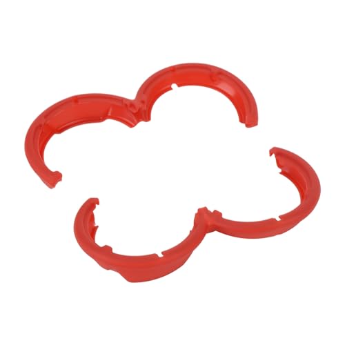 Drohnen -Impact Protector Leichtes TPE Propeller Guard Protector für NEO -Drohnenzubehör (BLACK) (GREY) (ORANGE) (Rot) von Zerodis