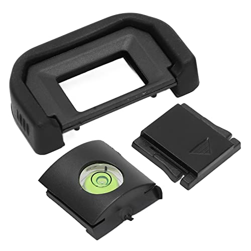 EF Digitalkamera Sucher Schutz für Augenbecher, Herstellungsstufe und Kaltschuhabdeckung für 760D 750D 700D 650D 600D 505D 500D -Kamera -Kits mit Dachkaltschuhabdeckung 760D, (Black) von Zerodis