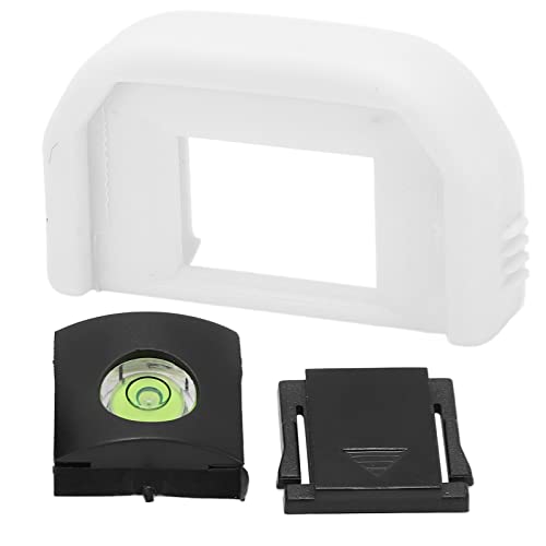 EF Digitalkamera Sucher Schutz für Augenbecher, Herstellungsstufe und Kaltschuhabdeckung für 760D 750D 700D 650D 600D 505D 500D -Kamera -Kits mit Dachkaltschuhabdeckung 760D, (White) von Zerodis