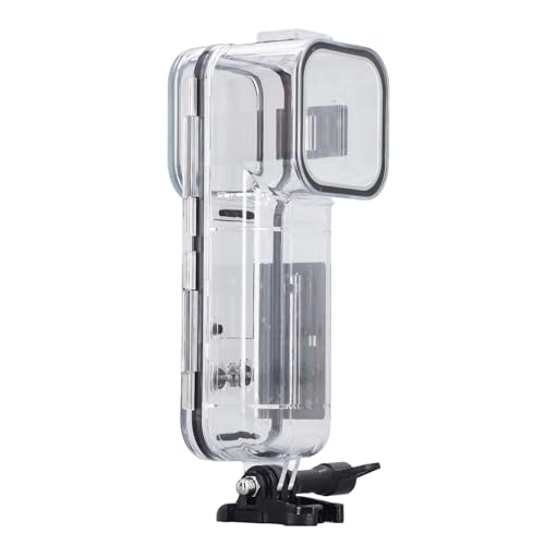 Edelstahl Dual Connector Design Häuser für Osmo Pocket 3 Action Camera Diving Shell, Transparent Edelstahl Dual Connector Design Häuser für Osmo Pocket 3 Action Camera Diving Shell, Transparent von Zerodis