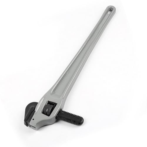 Einstellbarer Offset -Rohrschlüssel mit Leichtem I -Strahlgriff für Ergonomische Anziehen und Lockerung, Aluminiumlegierungskonstruktion (24 Zoll) von Zerodis