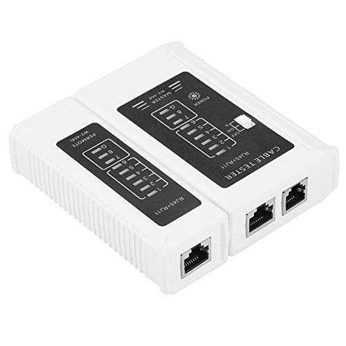 ElectricCircuitTestingDevice, Multifunktionales RJ45 RJ11 -Netzwerkkabel -Tester Ethernet LAN Netzwerktest Tool für Start und Außenbenutzung, für das Testen des Drahtkreisstates Ausgelegt ElectricCircuitTestingDevice, Multifunktionales RJ45 RJ11 -Netzwerkkabel -Tester Ethernet LAN Netzwerktest Tool für Start und Außenbenutzung, für das Testen des Drahtkreisstates Ausgelegt von Zerodis