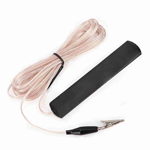FM-Funkantenne Langable Signal Booster für den Home Audio Receiver AV-Stromverstärker- 3,2 M Draht für den Innenbereich FM-Funkantenne Langable Signal Booster für den Home Audio Receiver AV-Stromverstärker- 3,2 M Draht für den Innenbereich von Zerodis