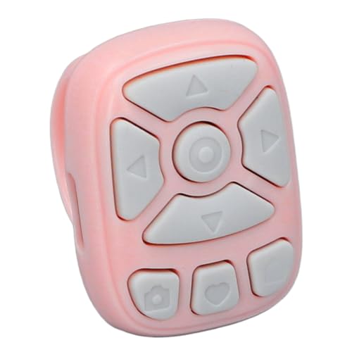Fingerspeicher -Scroll -Kamera und Video Fernbedienung Wireless Page Turner für 15 Elite Fotografie und Video Enthusiasten (PINK) von Zerodis