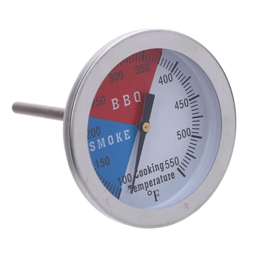 Grillthermometer -Ofenthermometer, 100 Bis 550 ℉ Großes Zifferblatt Edelstahl Kurznadel Grill Thermograf BBQ Grill Thermometer -Ofen -Temperaturmesser Zum Kochen BBQ Grillthermometer -Ofenthermometer, 100 Bis 550 ℉ Großes Zifferblatt Edelstahl Kurznadel Grill Thermograf BBQ Grill Thermometer -Ofen -Temperaturmesser Zum Kochen BBQ von Zerodis