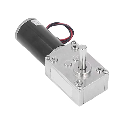 Hochtorsion DC Getriebe Motor Kleiner 18W Reversibler Wurmgetriebe Motor mit Selbstverriegelung für -Projekt (0–300 U/min pro Minute) von Zerodis