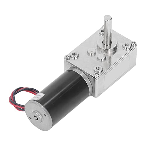 Hochtorsion DC Getriebe Motor Kleiner 18W Reversibler Wurmgetriebe Motor mit Selbstverriegelung für -Projekt (0–5 U/min pro Minute) von Zerodis