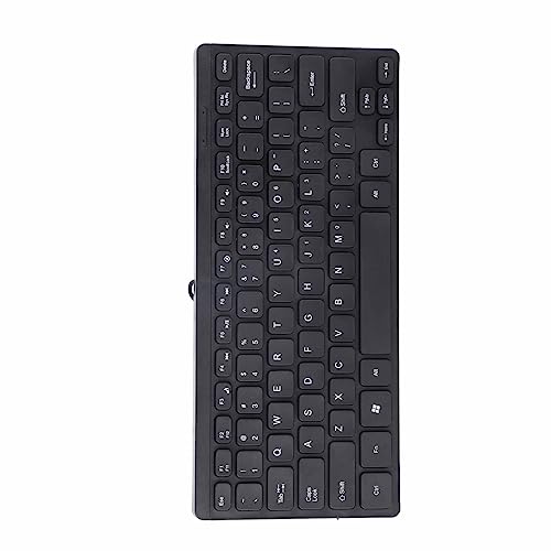 Kabelgebundene Tastatur, Multimedia-Tastatur für Notebook, Laptop, Zuhause von Zerodis