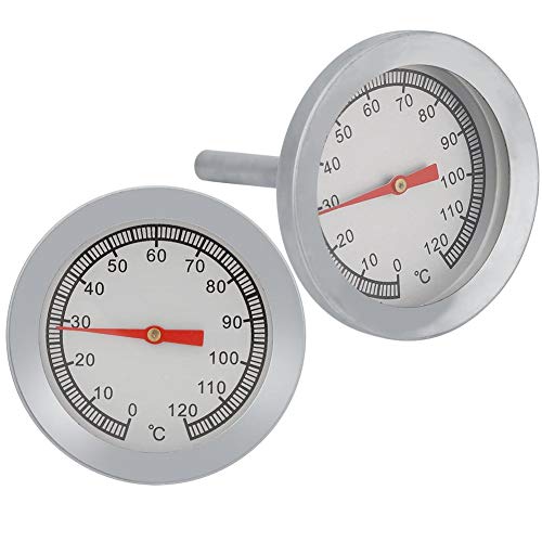 Kommerzielle Produkte Edelstahl Instant Read Ofen/Grill/Raucher-Überwachungsthermometer 2,2 Zoll 0 ~ 120 ℃ Grilltemperaturanzeige für Grillwärmeanzeige Fleischkochen Kommerzielle Produkte Edelstahl Instant Read Ofen/Grill/Raucher-Überwachungsthermometer 2,2 Zoll 0 ~ 120 ℃ Grilltemperaturanzeige für Grillwärmeanzeige Fleischkochen von Zerodis