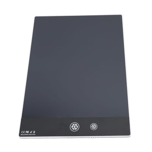 LCD Schreiben Tablet Tragbares Dual -Screen -Zeichen für Home Office School mit Stylus Stift für Erwachsene, ABS Material (White) von Zerodis