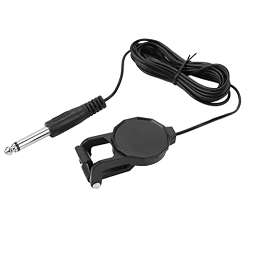 Piezo -Tonabnehmer, Tragbares Mikrofon -Piezo Pickup, Exzellenter Klangqualität Audio Jack Clamp/Holder auf Mikrofon , Akustikgitarren Pickup, Breite Kompatibilität, Einfach zu Bedienung, 6,35 Mm Piezo -Tonabnehmer, Tragbares Mikrofon -Piezo Pickup, Exzellenter Klangqualität Audio Jack Clamp/Holder auf Mikrofon , Akustikgitarren Pickup, Breite Kompatibilität, Einfach zu Bedienung, 6,35 Mm von Zerodis