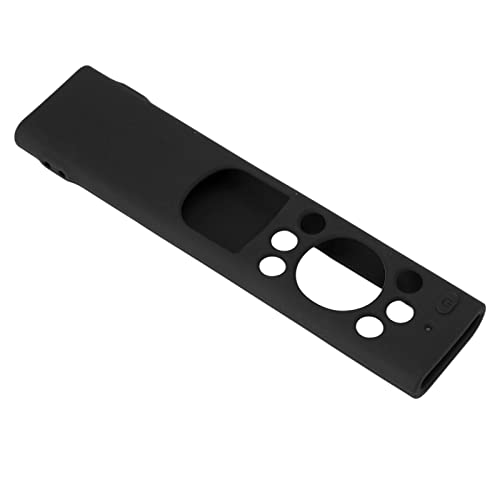 Silikon-Schutzabdeckung, Anti-Rutsch-Design, Leichtes, Waschbares mit Lanyard, Präzise Passform für TM2180ECOBN59-Fernbedienungen der Serie (Black) von Zerodis