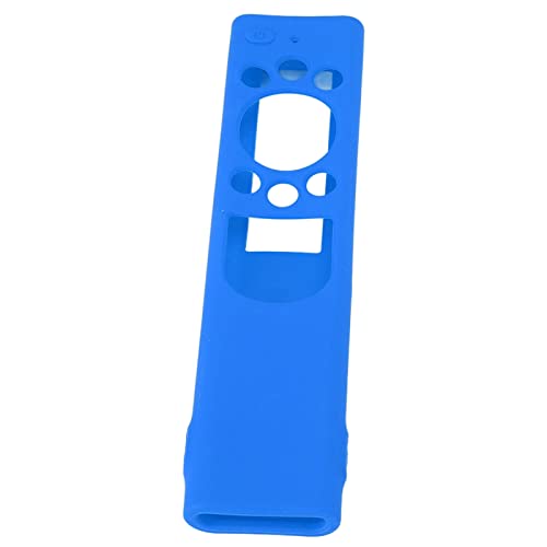 Silikon-Schutzabdeckung, Anti-Rutsch-Design, Leichtes, Waschbares mit Lanyard, Präzise Passform für TM2180ECOBN59-Fernbedienungen der Serie (Blue) von Zerodis
