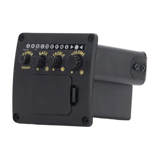 Stimmgerät für Akustikgitarre, Schwarz, Professionelles Stimmgerät für Gitarre für Studio Stimmgerät für Akustikgitarre, Schwarz, Professionelles Stimmgerät für Gitarre für Studio von Zerodis