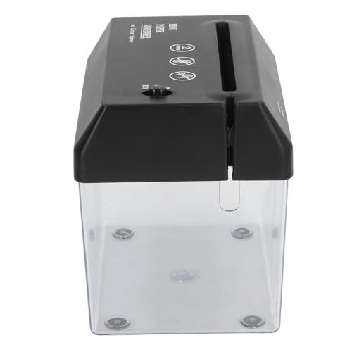 Tragbares Papier Shredder USB Electric A6 Strip Schneidwerkzeug, Hohe Sicherheit, Einfach zu Bedienen, Bequemes Design für die Familie Tragbares Papier Shredder USB Electric A6 Strip Schneidwerkzeug, Hohe Sicherheit, Einfach zu Bedienen, Bequemes Design für die Familie von Zerodis