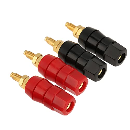 Zerodis Bindender Beitrag für Bananen -Jack -Adapter, Hochqualitätsanschluss für Lautsprecherterminals und 4 mm Bananenstopfen, Geeignet Verstärker und Mikrofone Zerodis Bindender Beitrag für Bananen -Jack -Adapter, Hochqualitätsanschluss für Lautsprecherterminals und 4 mm Bananenstopfen, Geeignet Verstärker und Mikrofone von Zerodis