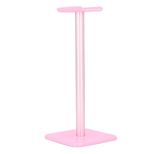Zerodis Desktop-Kopfhörerständer, Kopfhörerständer mit Stabiler Basis, TPU-Ablage, Einfach für Kopfhörer (Rosa) von Zerodis