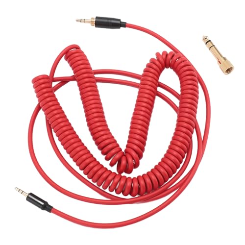 Zerodis Headset -Kabel -Ersatz Ersatz Schallkabel für Soundtrus OE2 OE2i für Mixer Lautsprecher (Rot) von Zerodis