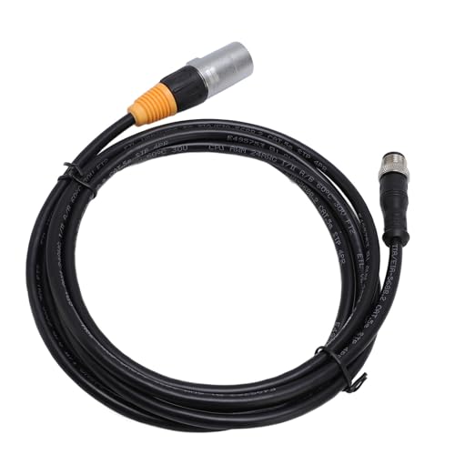 Zerodis Industrielles M12 RJ45 -Steckerkabel Langlebiges Bautonkupfer/Silikon/Aluminiummaterial (5 Meter) von Zerodis