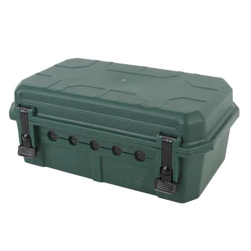 Zerodis Outdoor Junction Box Verlängerungskabel Elektrisches Kabeldraht, Quadratische Form IP54 Water Proof ABS für Elektrokästen mit Dedizierten Drahtgrenze, Wasserdichtes Design und Wand (GREEN) von Zerodis